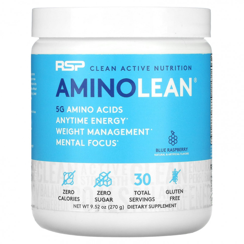 RSP Nutrition, AminoLean,  , 270  (9,52 )    , -, 