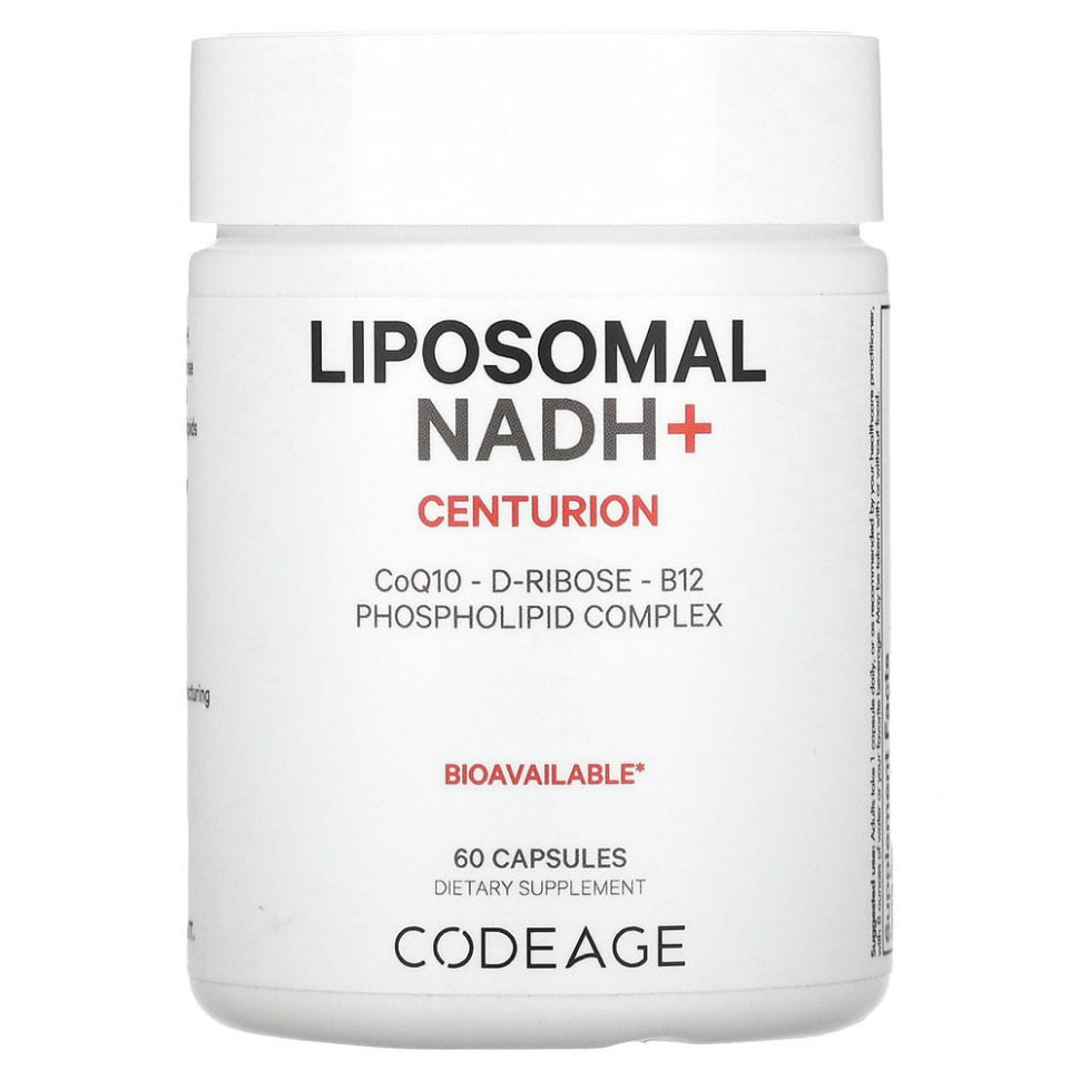 Codeage, Liposomal NADH +, , 60     , -, 