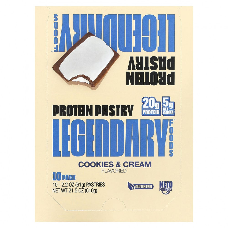 Legendary Foods, Protein Pastry,   , 10 ., 61  (2,2 )    , -, 