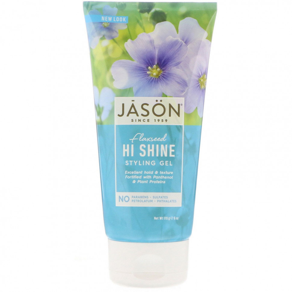 Jason Natural,    Flaxseed Hi Shine, 170  (6 )    , -, 