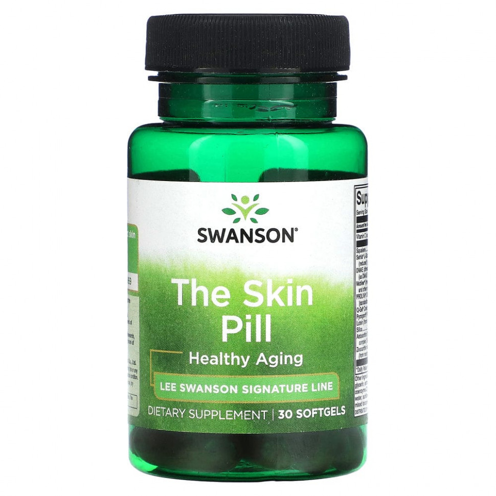  Swanson, The Skin Pill, 30    Iherb ()