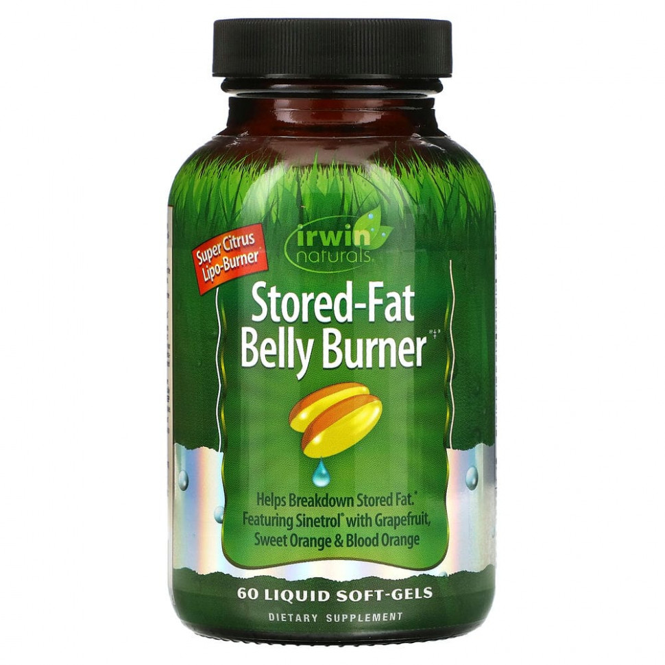 Irwin Naturals, Stored-Fat Belly Burner,  , 60       , -, 