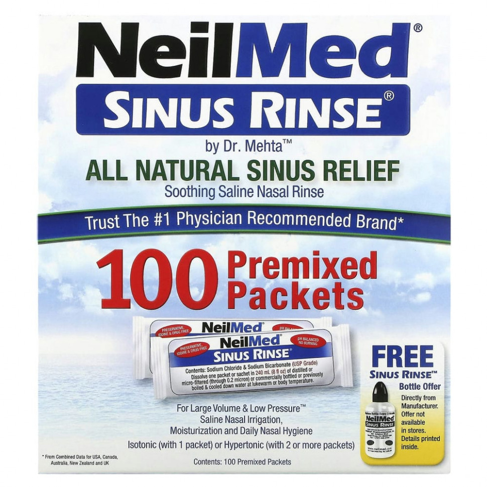  NeilMed, Sinus Rinse,     , 100   Iherb ()