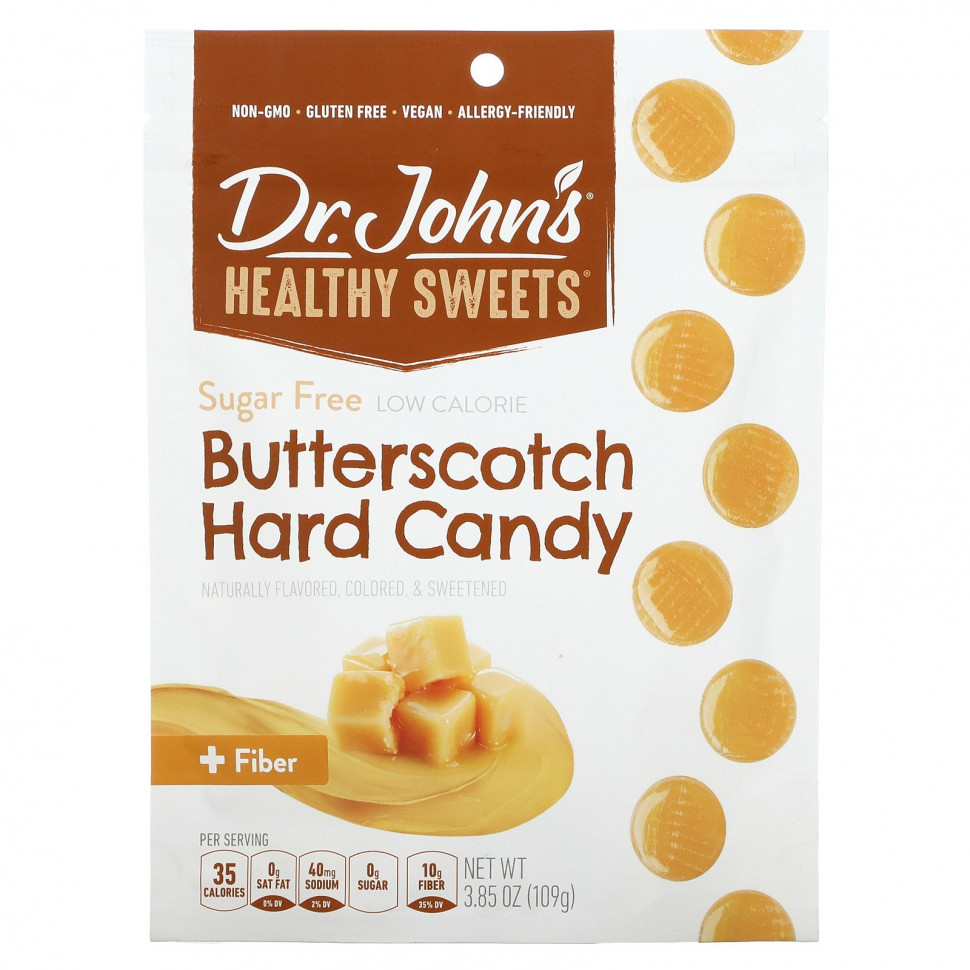 Dr. John's Healthy Sweets,  Butterscotch, + ,  , 109  (3,85 )    , -, 