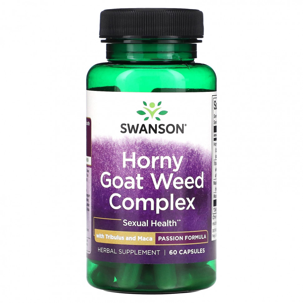 Swanson,  Horny Goat Weed    , 60     , -, 