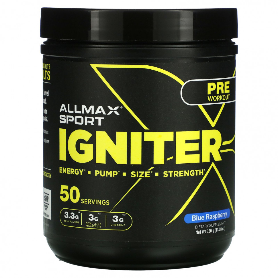  ALLMAX Nutrition, Igniter,  ,   , 320  (11,28 )  Iherb ()