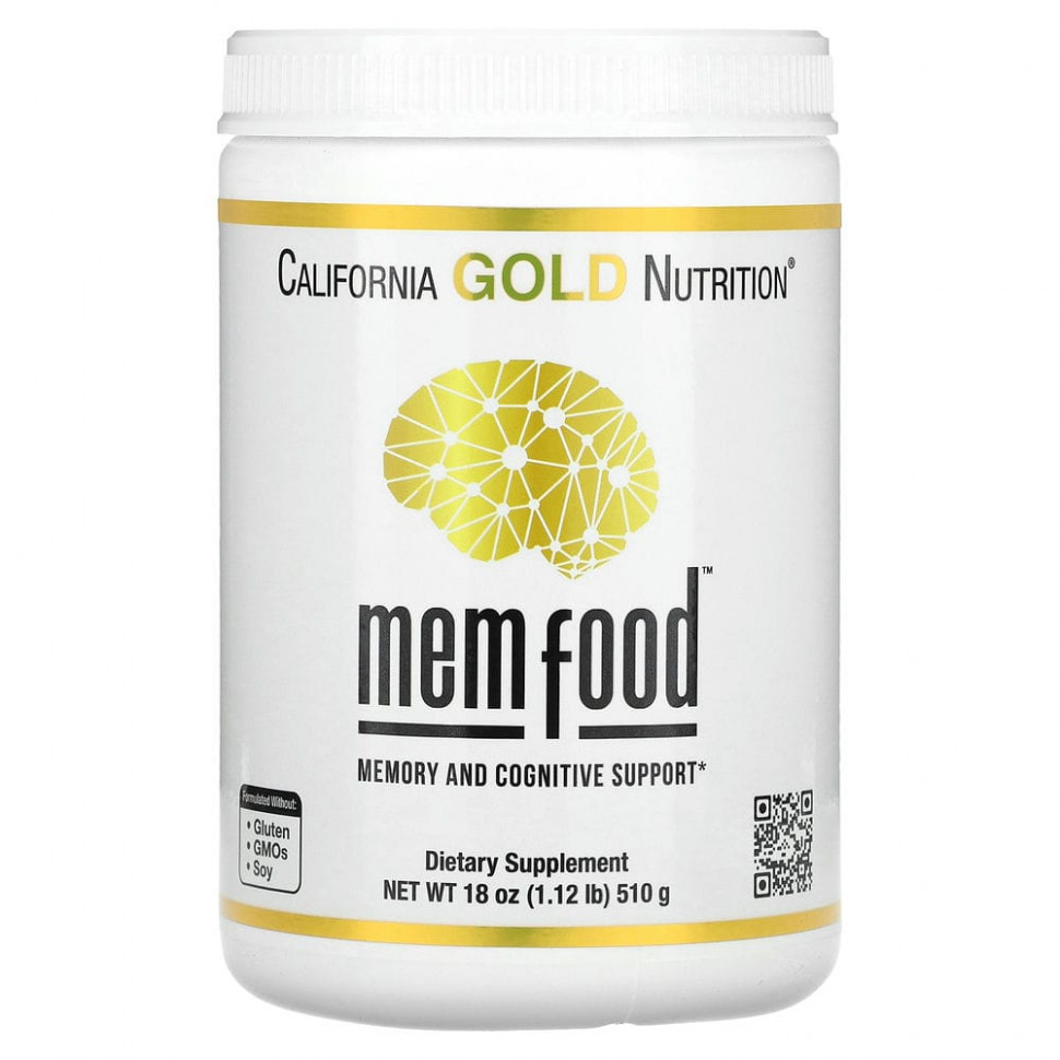 California Gold Nutrition, MEM Food,     , 510  (1,12 )    , -, 
