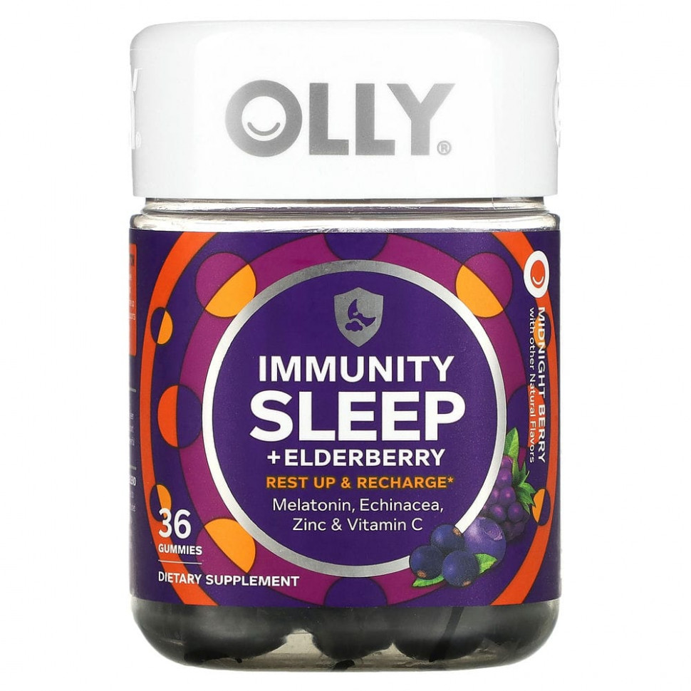 OLLY, Immunity Sleep + ,  , 36      , -, 