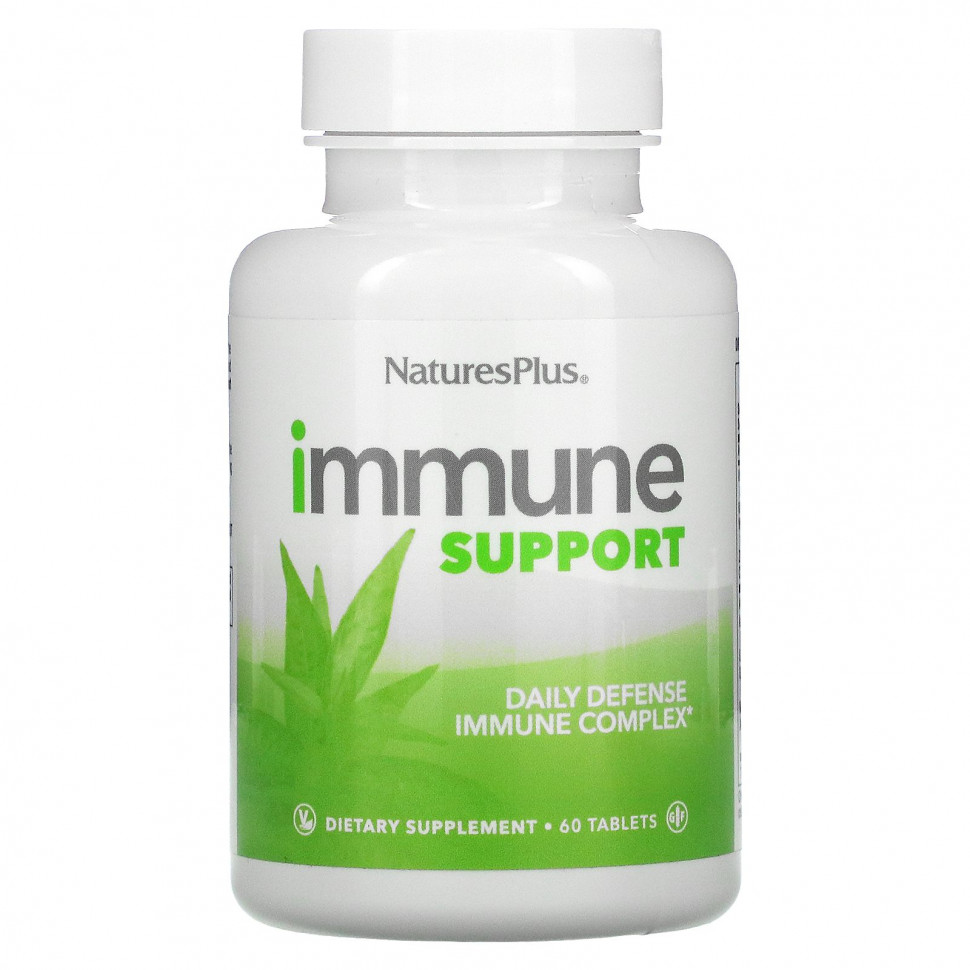 NaturesPlus, Immune Support, Daily Defense Immune Complex, 60 Tablets    , -, 