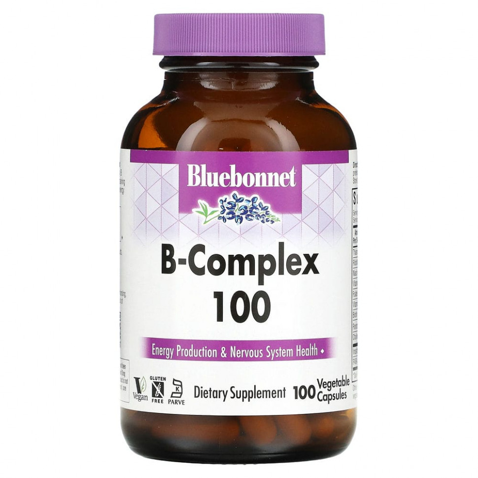 Bluebonnet Nutrition, B-Complex 100,   B, 100      , -, 