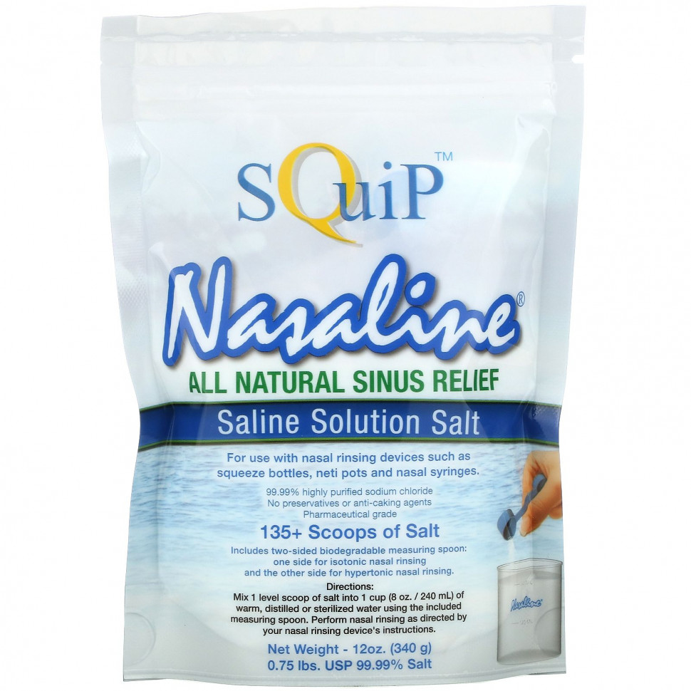  Squip, Nasaline,  , 340  (12 )  Iherb ()