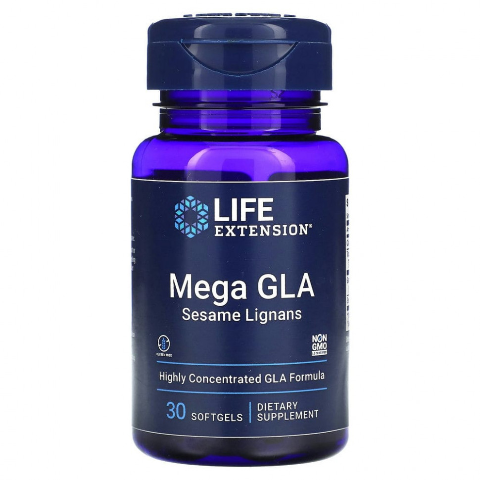 Life Extension, Mega GLA,      , 30      , -, 