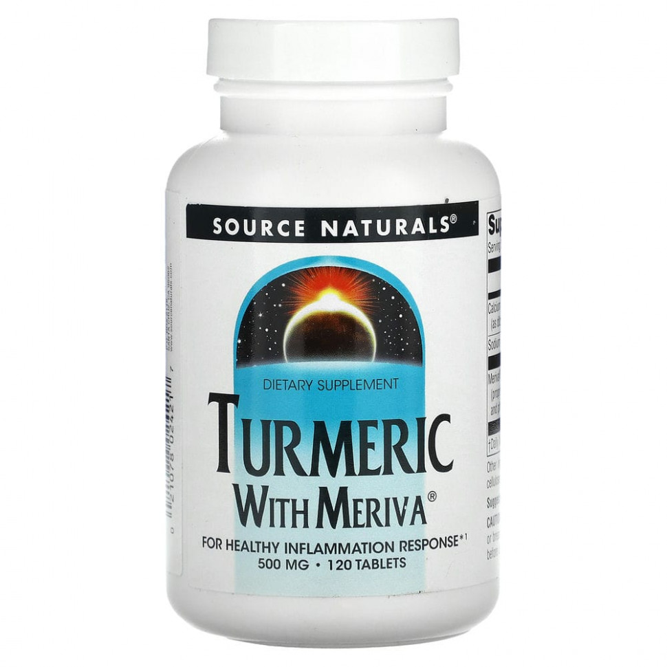 Source Naturals,   Meriva, 500 , 120     , -, 