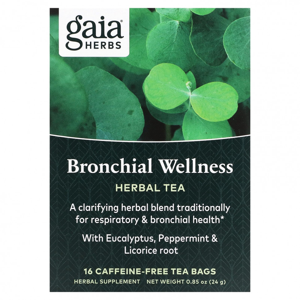 Gaia Herbs, Bronchial Wellness,  ,  , 16  ,  0,85 (24 )    , -, 