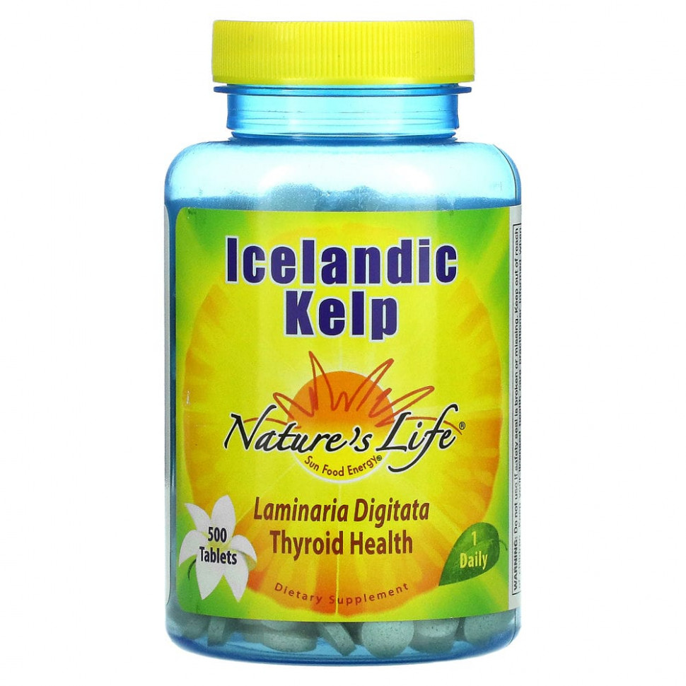 Nature's Life, Icelandic Kelp (  ), 500     , -, 