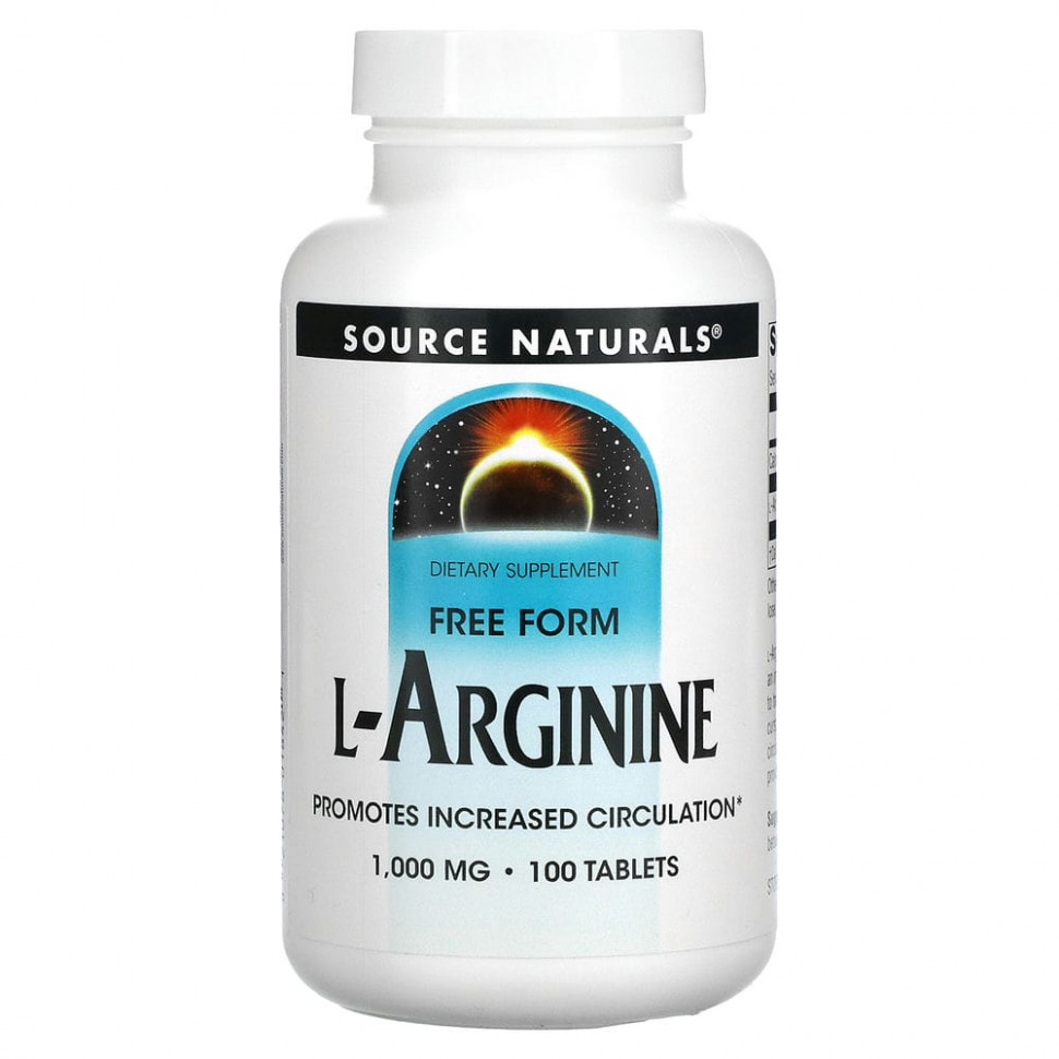 Source Naturals, L-,  , 1000 , 100     , -, 