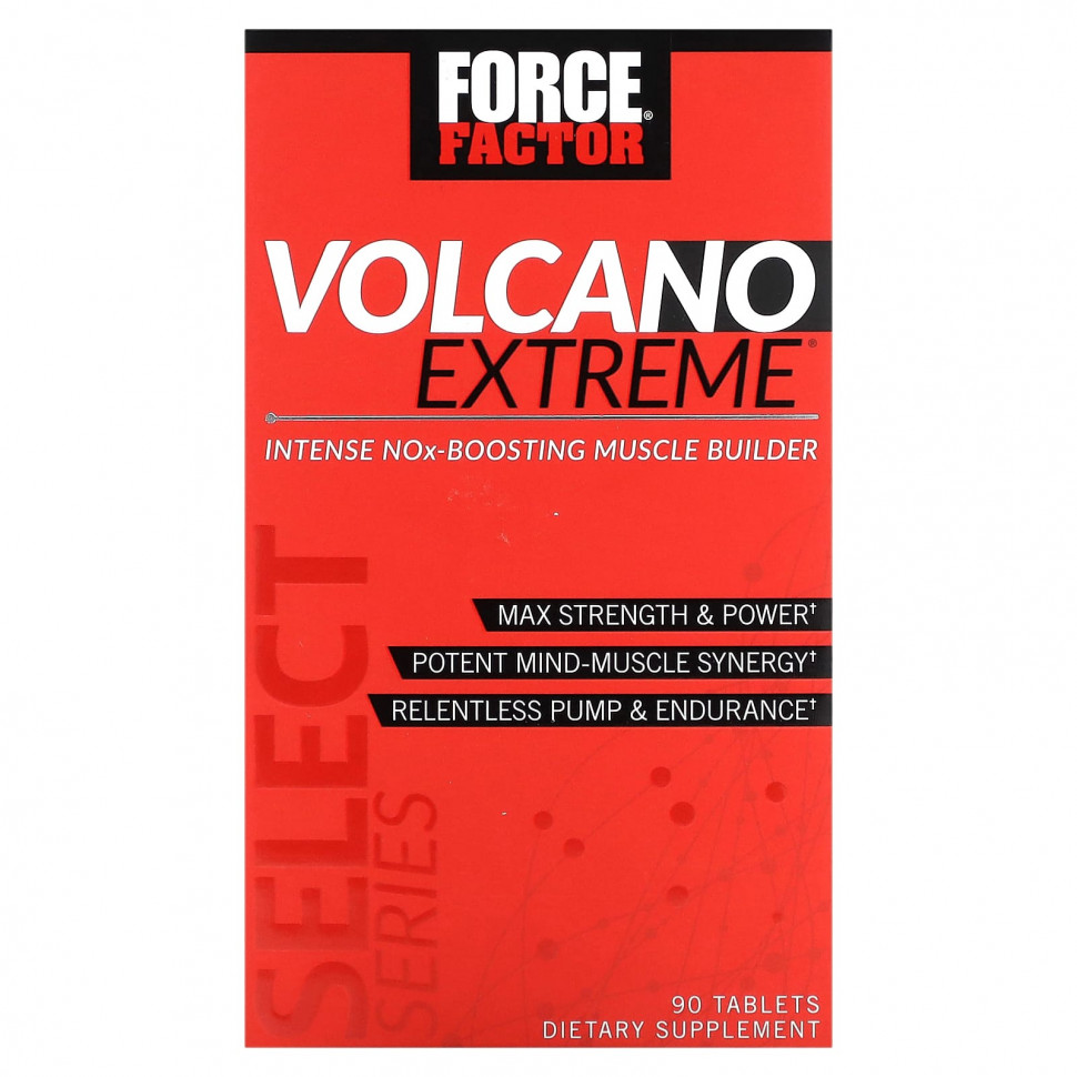  Force Factor, Volcano Extreme,      , 90   Iherb ()