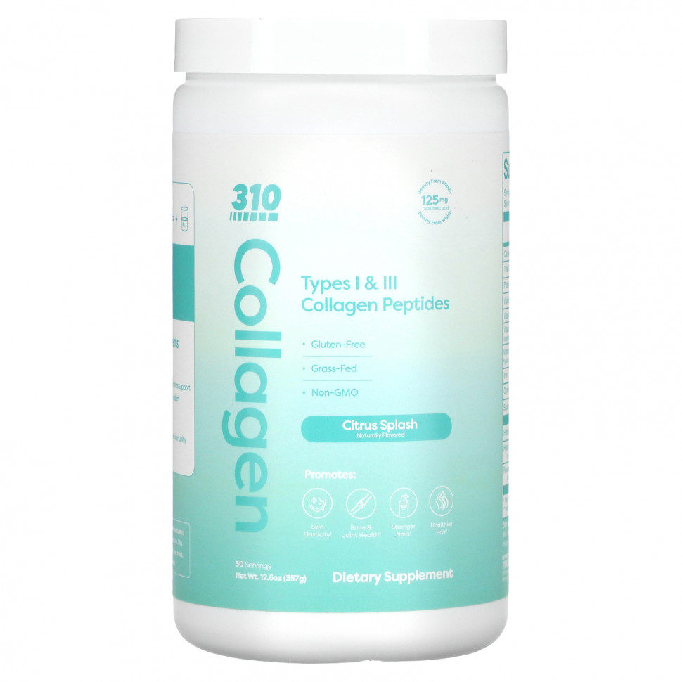 310 Nutrition, Collagen,    I  III, , 357  (12,6 )    , -, 