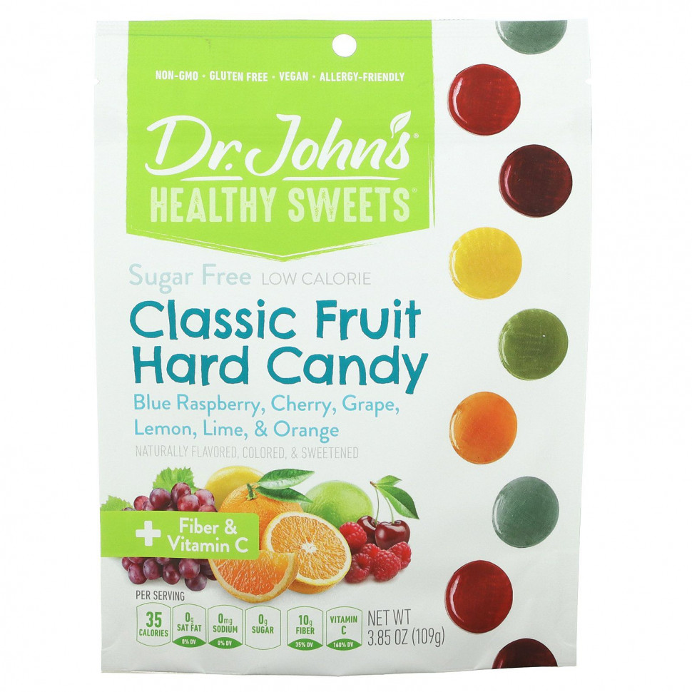 Dr. John's Healthy Sweets,   Classic, +    C,  , 109  (3,85 )    , -, 