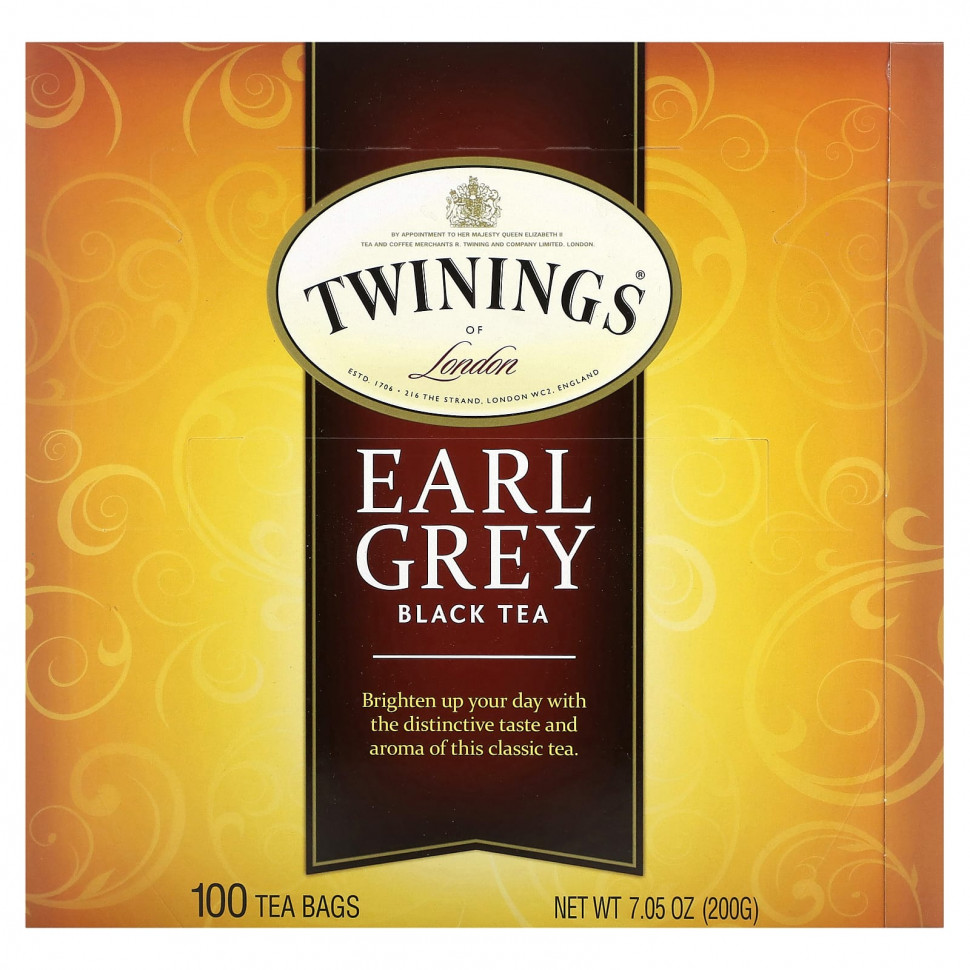 Twinings,   Earl Grey, 100  , 200  (7,05 )    , -, 