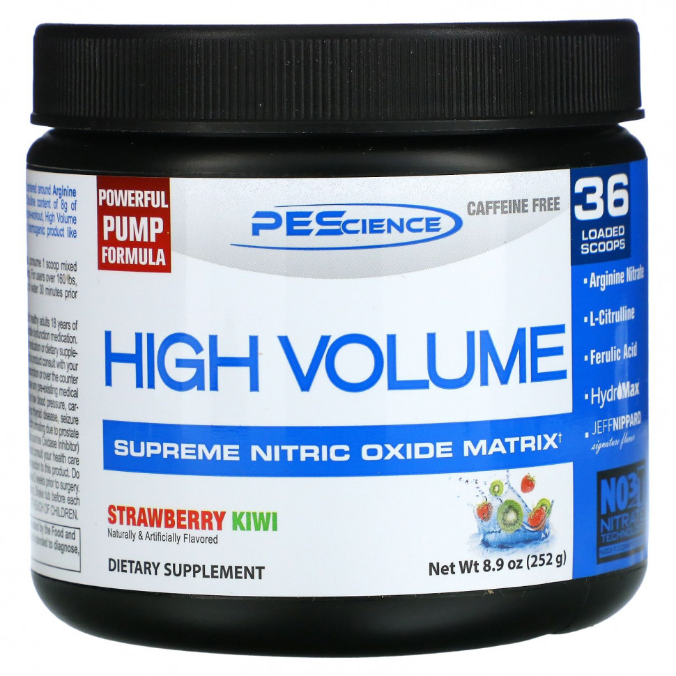 PEScience, High Volume, Supreme Nitric Oxide Matrix,   , 252  (8,9 )    , -, 
