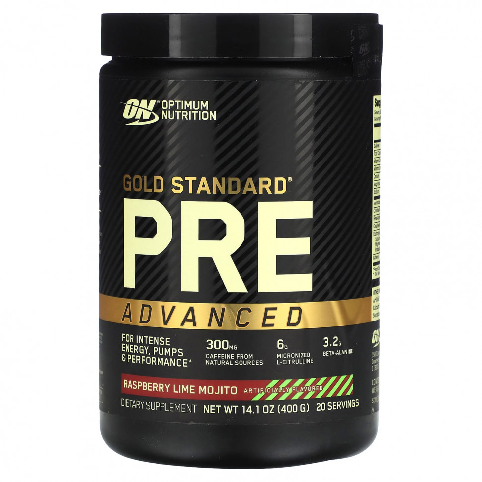 Optimum Nutrition, Gold Standard Pre Advanced,     , 400  (14,1 )    , -, 