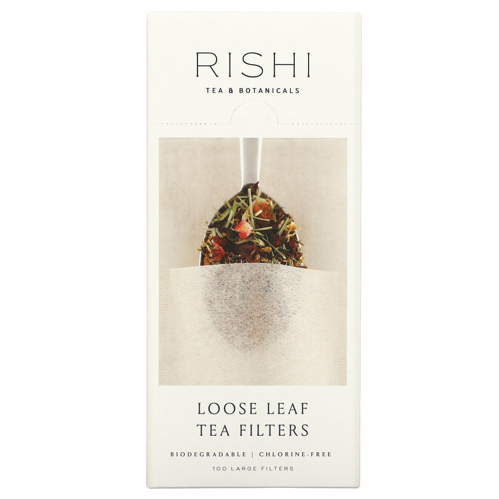 Rishi Tea, Loose Leaf Tea Filter Bags, 100 Bags    , -, 