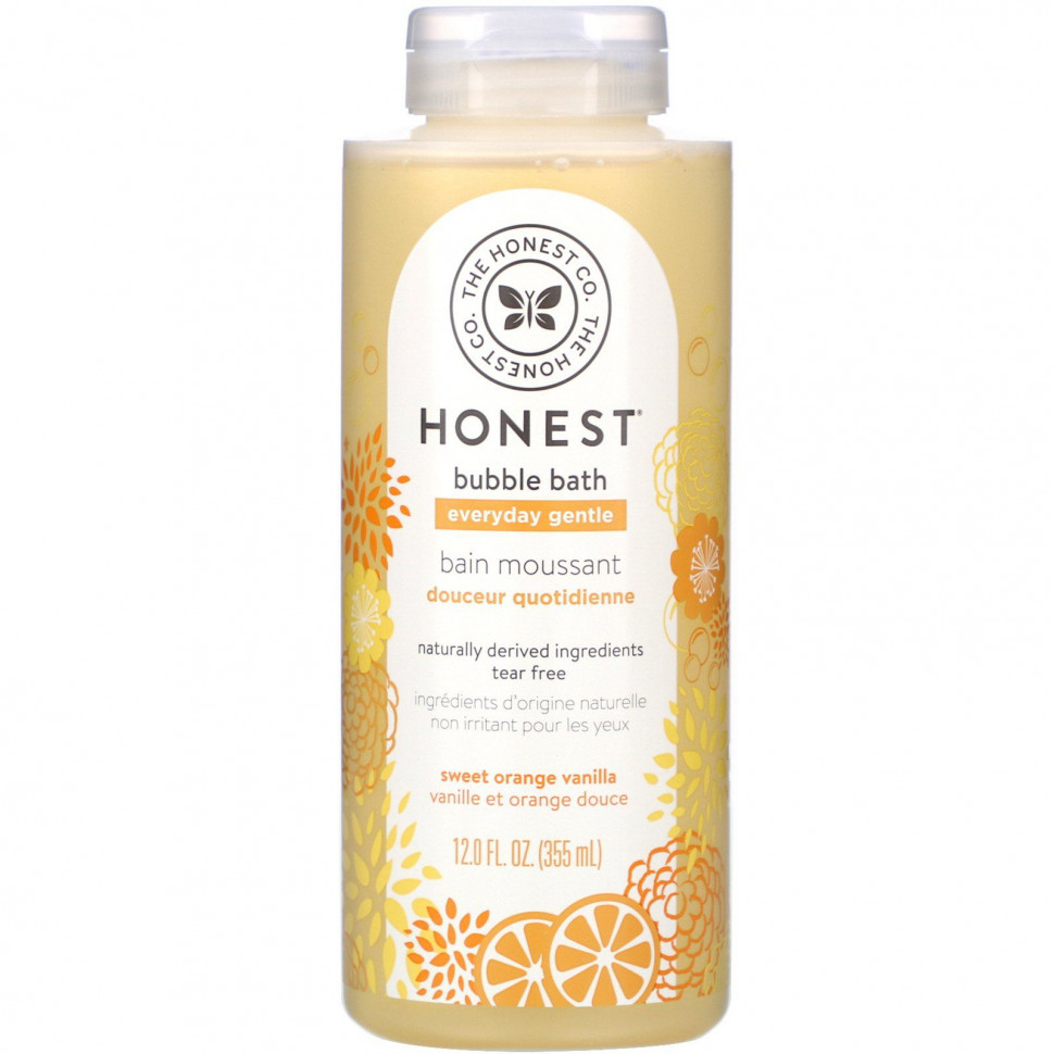 ���������� The Honest Company, Everyday Gentle Bubble Bath, ������� �������� � ������, 12,0 ������ ����� (355 ��)  Iherb (������)