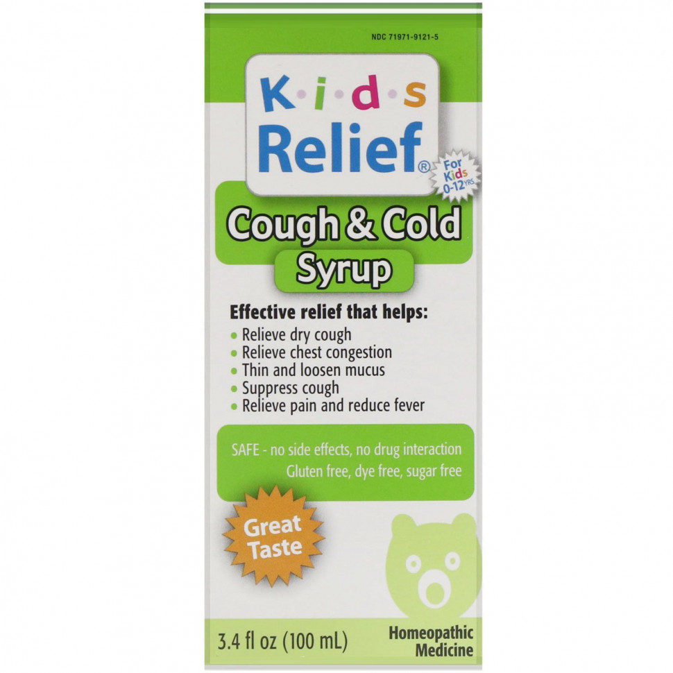 Homeolab USA, Kids Relief,     ,   012 , 100  (3,4 . )    , -, 