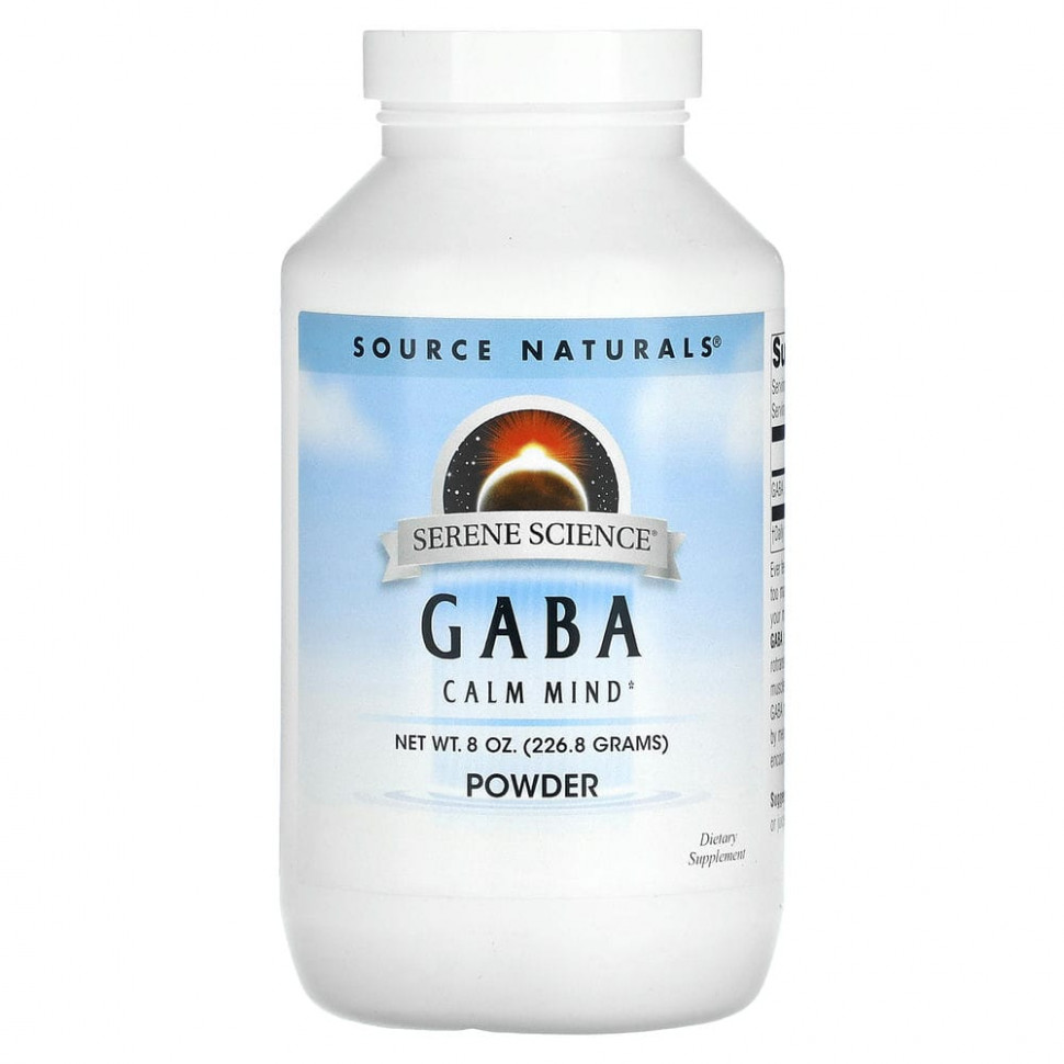 Source Naturals,  GABA, 226,8  (8 )    , -, 