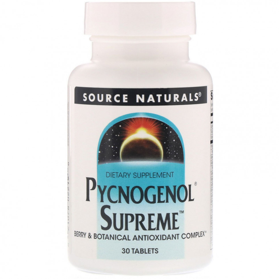 Source Naturals,  Supreme, 30     , -, 