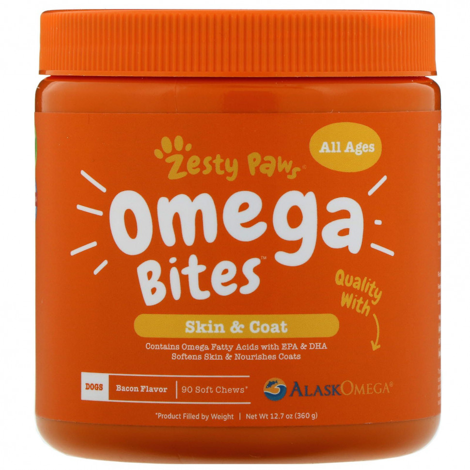 Zesty Paws, Omega Bites,   ,      ,   , 90       , -, 