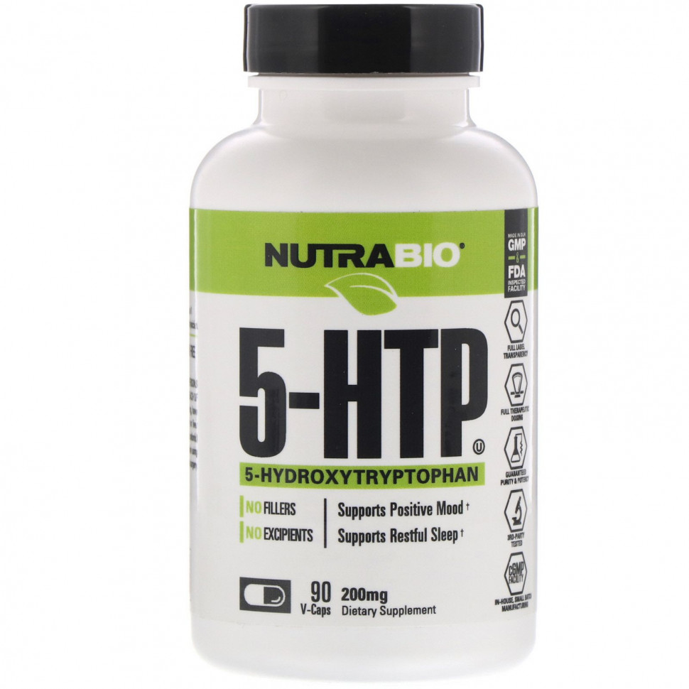 NutraBio Labs, 5-, 200 , 90      , -, 