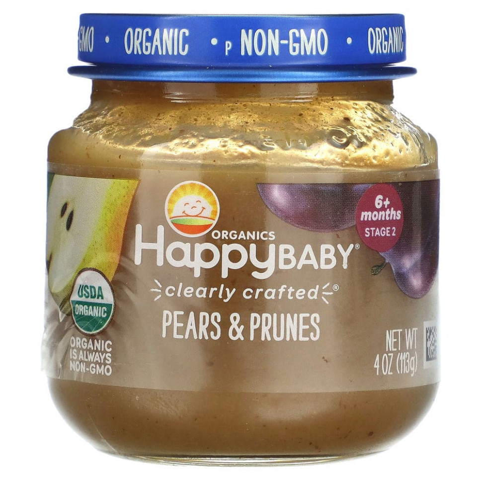  Happy Family Organics, Happy Baby,    6 ,   , 113  (4 )  Iherb ()