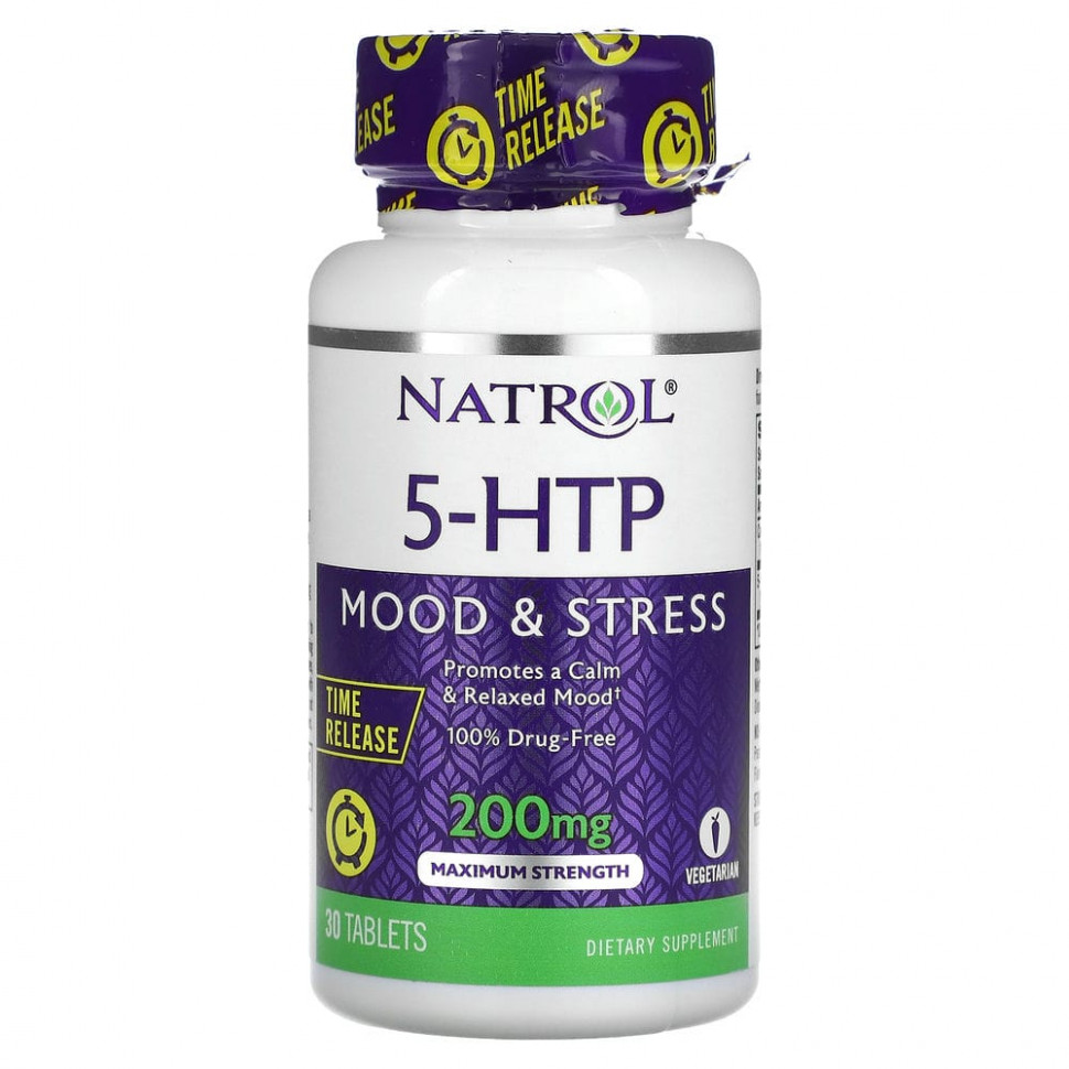 Natrol, 5-HTP,  ,  , 200 , 30     , -, 