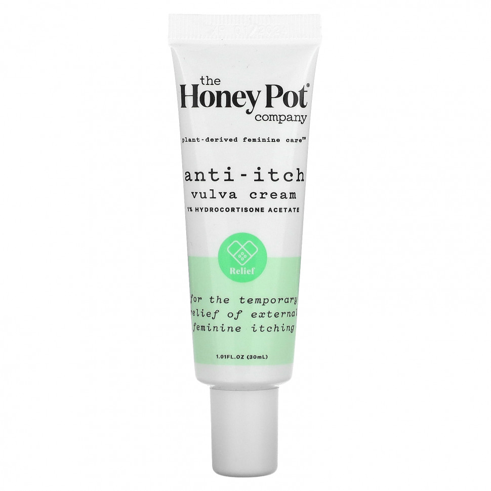 The Honey Pot Company, Anti-Itch Vulva Cream, 1.01 fl oz (30 ml)    , -, 