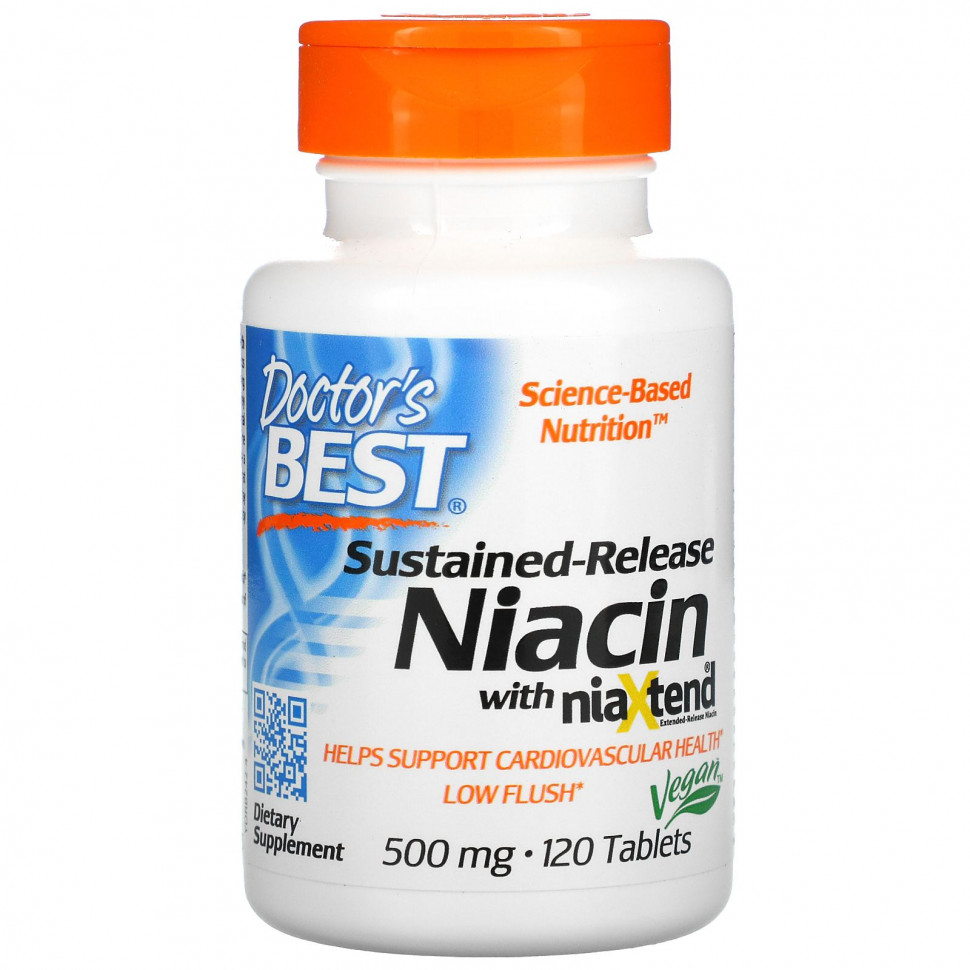 Doctor's Best,     niaXtend, 500 , 120     , -, 