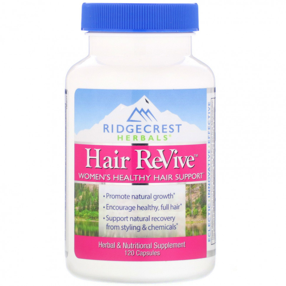 RidgeCrest Herbals, Hair ReVive, 120     , -, 