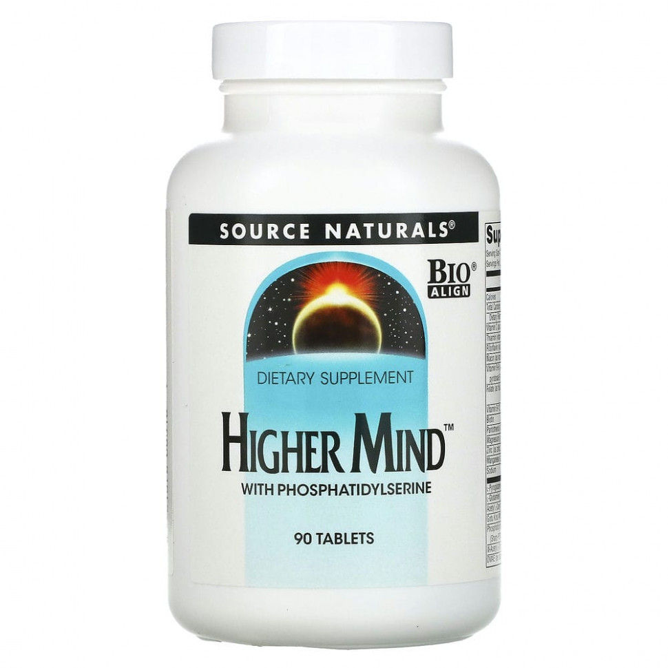 Source Naturals, Higher Mind, 90     , -, 