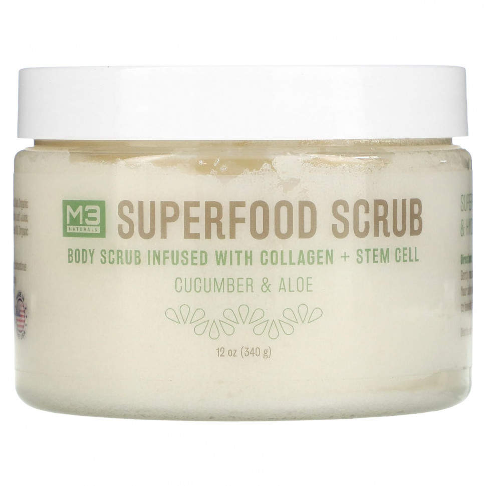 ���������� M3 Naturals, ����� Superfood, ������ � ����, 340 � (12 �����)  Iherb (������)