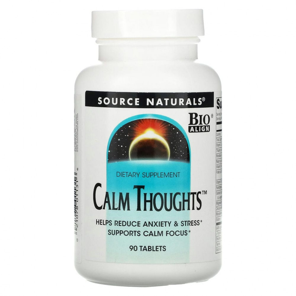 Source Naturals, Calm Thoughts, 90     , -, 