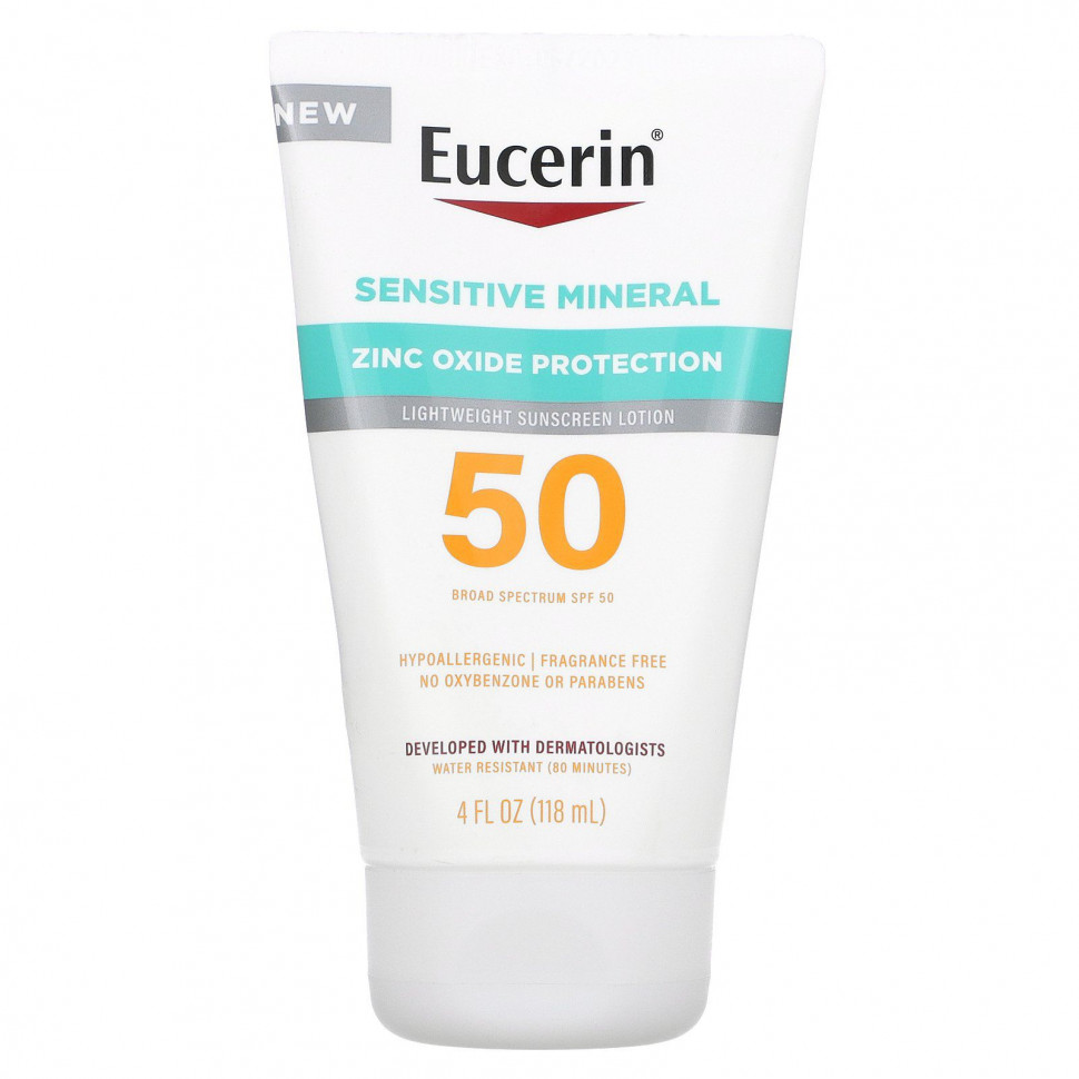 Eucerin, Sensitive Mineral,   , SPF 50,  , 118  (4 . )    , -, 