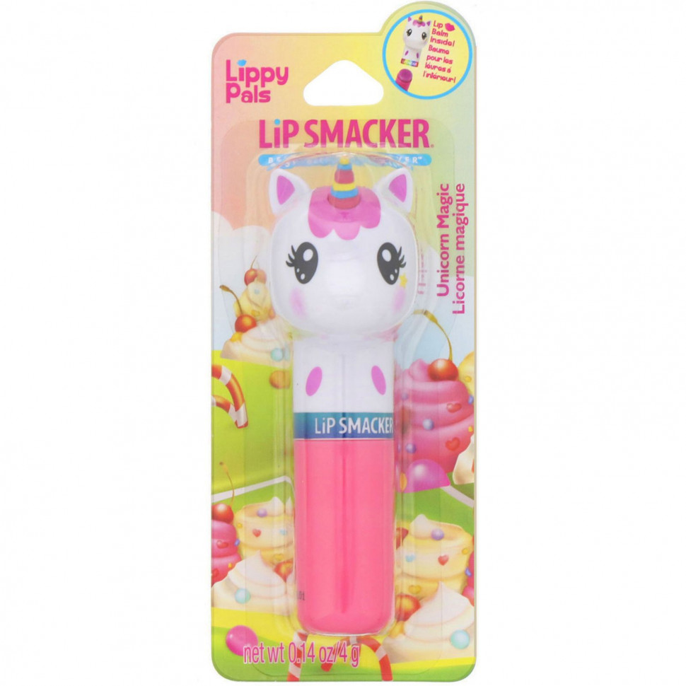 Lip Smacker,    Lippy Pals, Unicorn,  , 4     , -, 