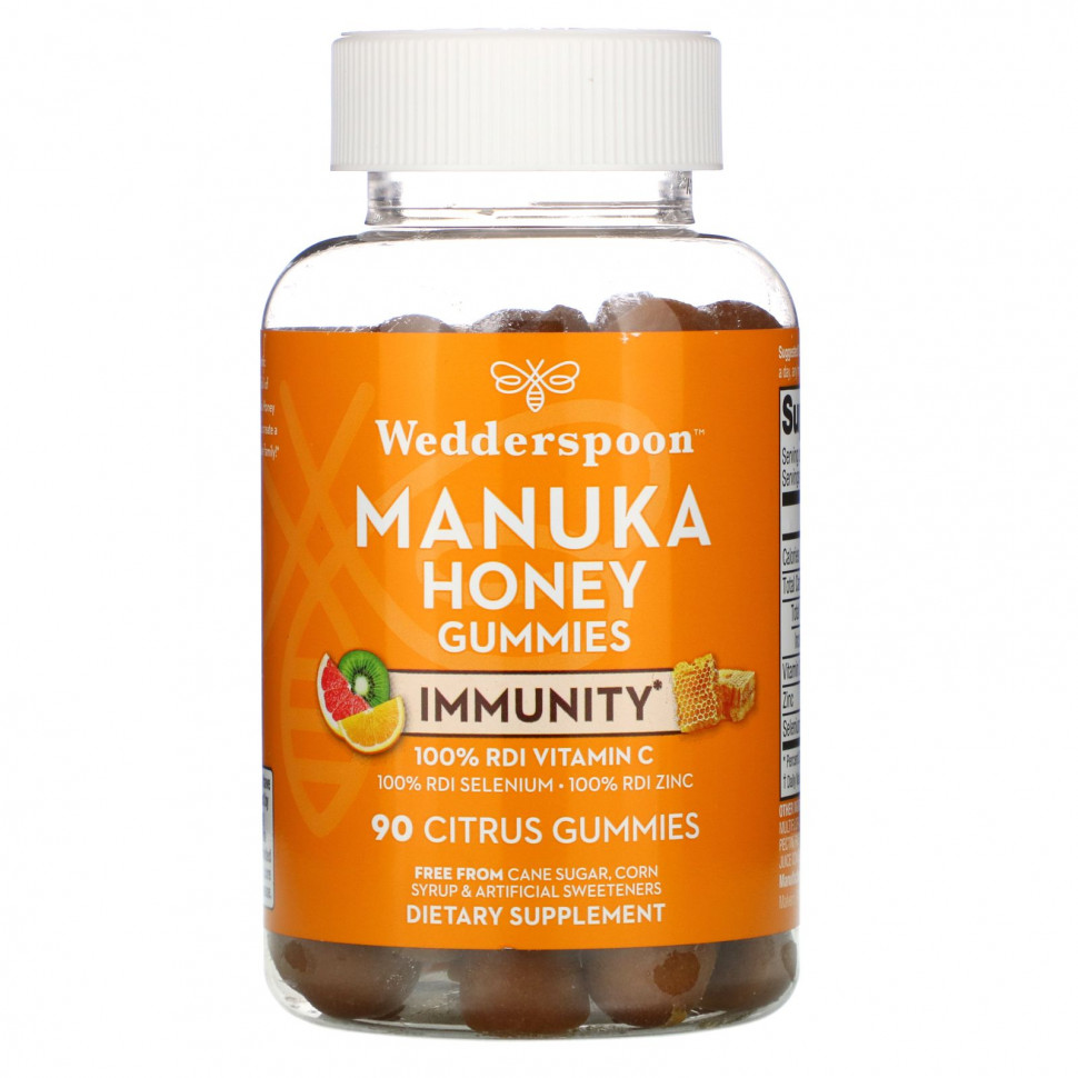 Wedderspoon, Manuka Honey,    , , 90      , -, 