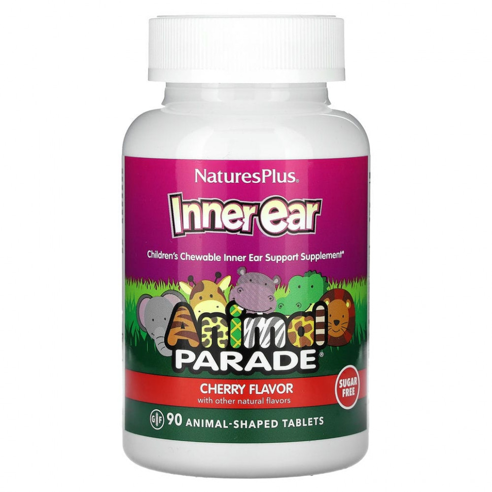 ���������� NaturesPlus, Source of Life, Animal Parade, ������� ����������� �������� ��� ����������� �������� ����������� ���, �� ������ ����������� �����, 90 �������� � ����� ��������  Iherb (������)