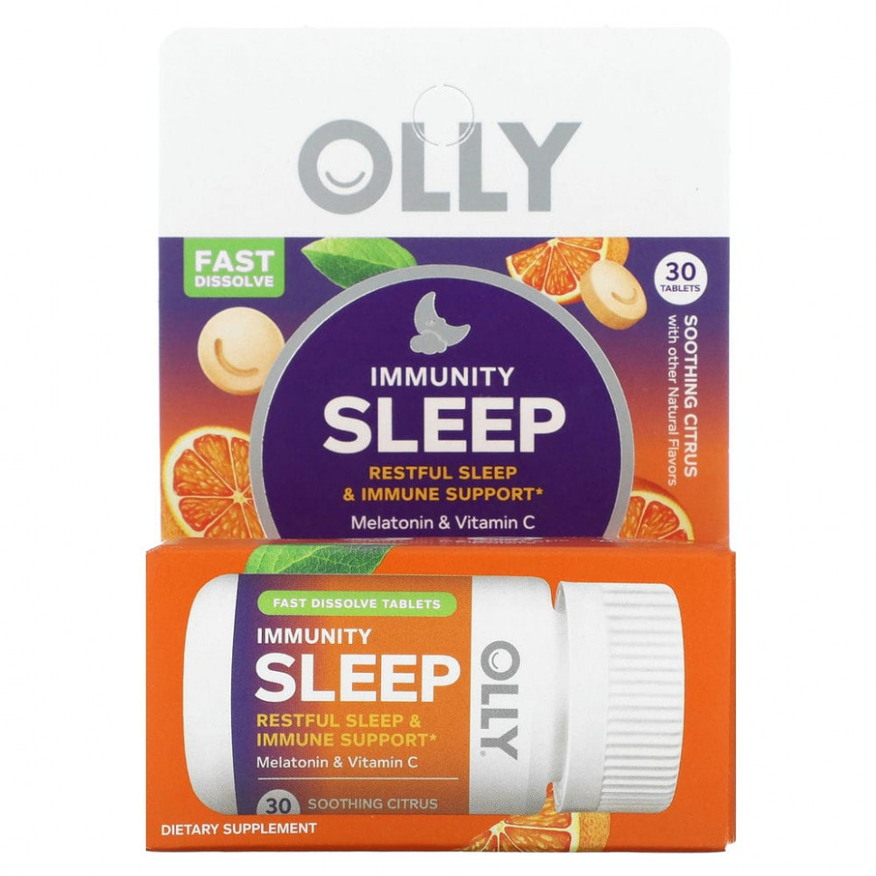  OLLY, Immunity Sleep,  , 30   Iherb ()
