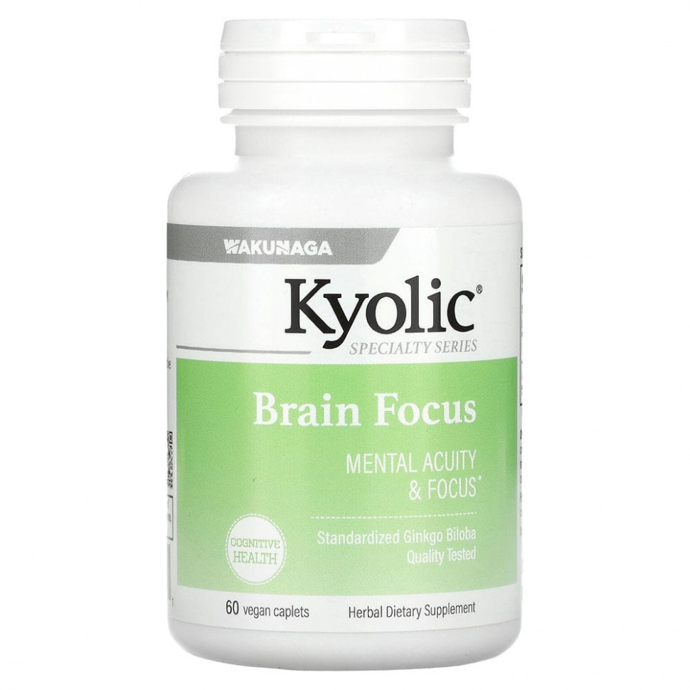 Kyolic, Brain Focus, 60      , -, 