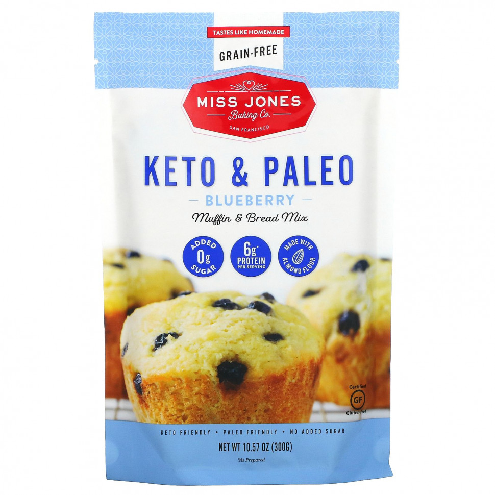 Miss Jones Baking Co, Keto & Paleo,      , 300  (10,57 )    , -, 