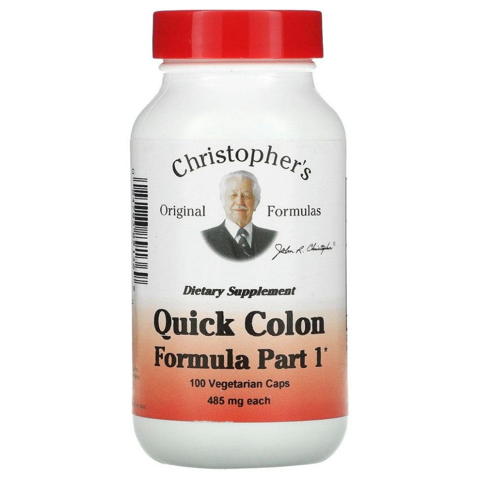  Christopher's Original Formulas, Quick Colon,    ,  1, 485 , 100    Iherb ()