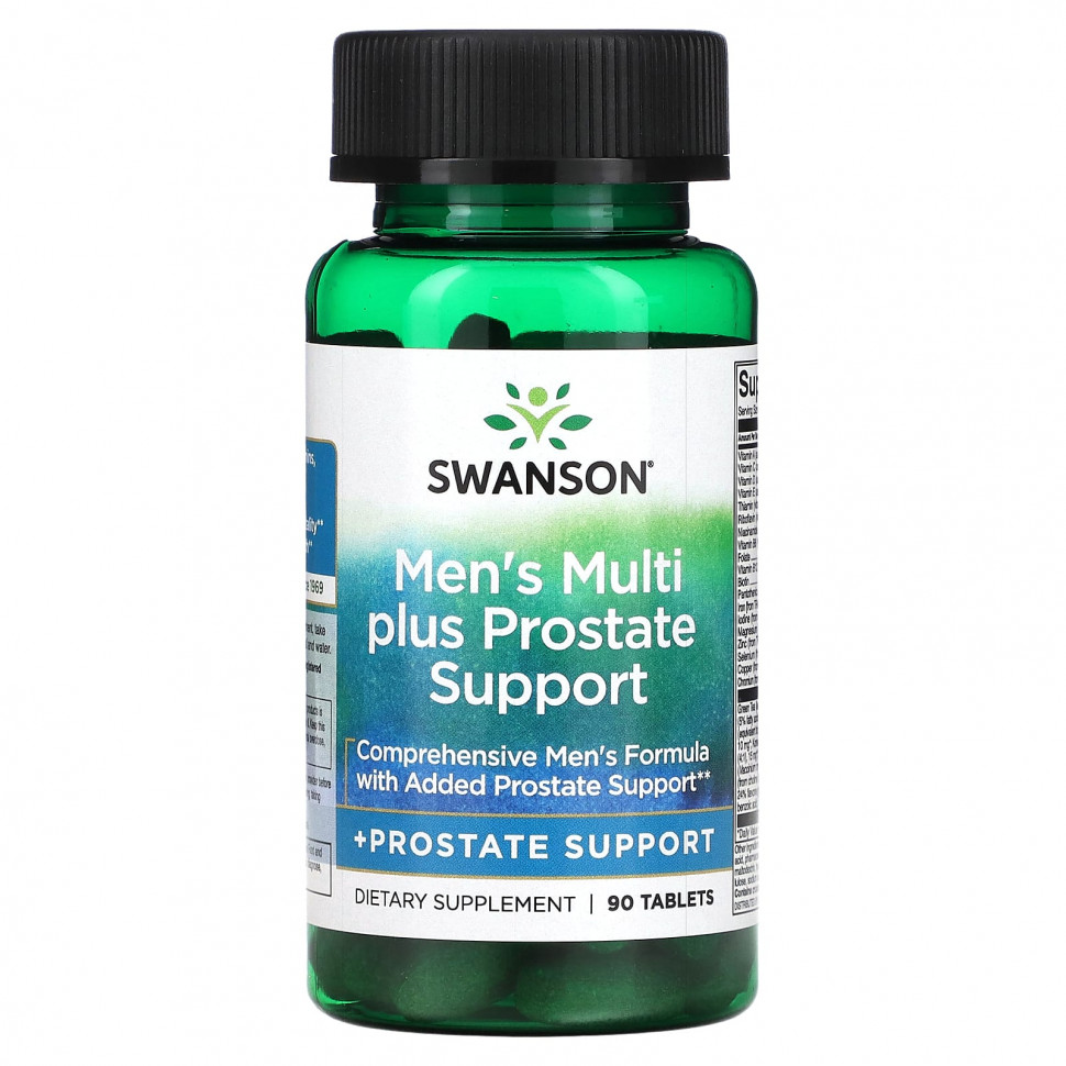 Swanson, Men's Multi Plus Prostate Support, 90     , -, 